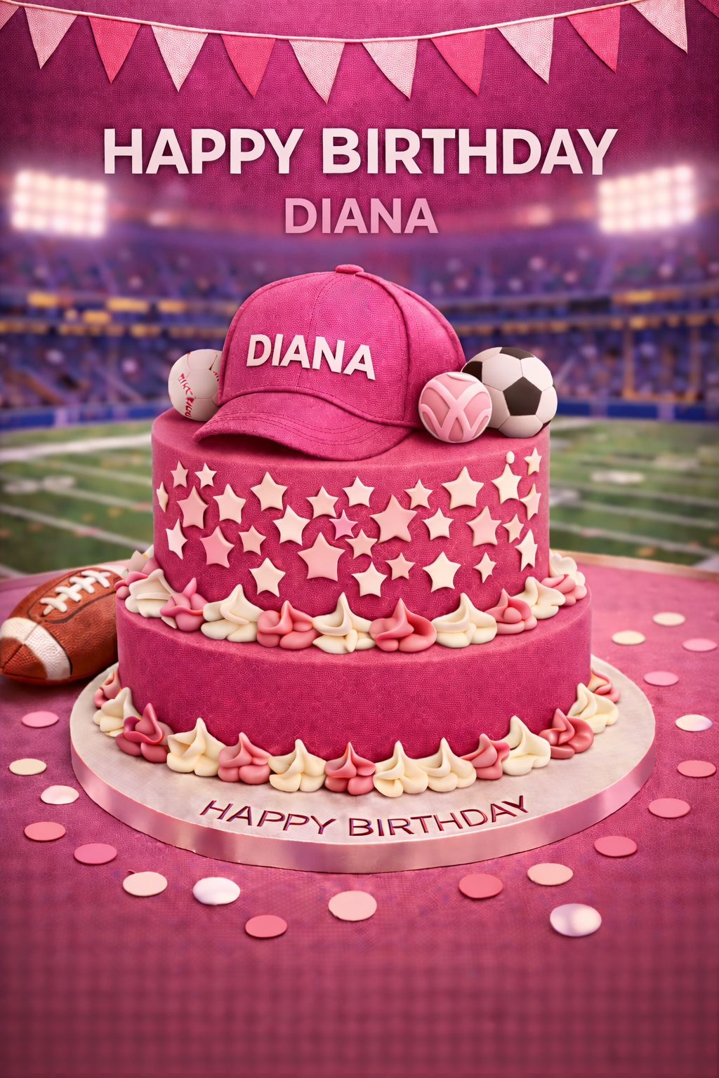 Happy Birthday Diana – Send a Video Message Instantly via WhatsApp