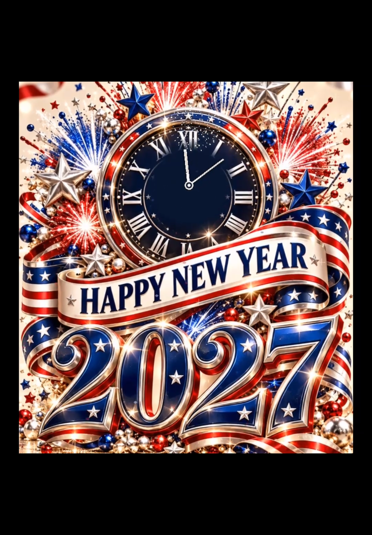 Happy New Year 2027 America – USA Celebration Video for WhatsApp