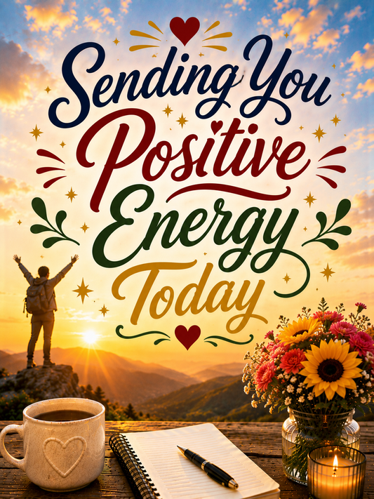 Sending Positive Energy to You – Uplifting Video Message for WhatsApp