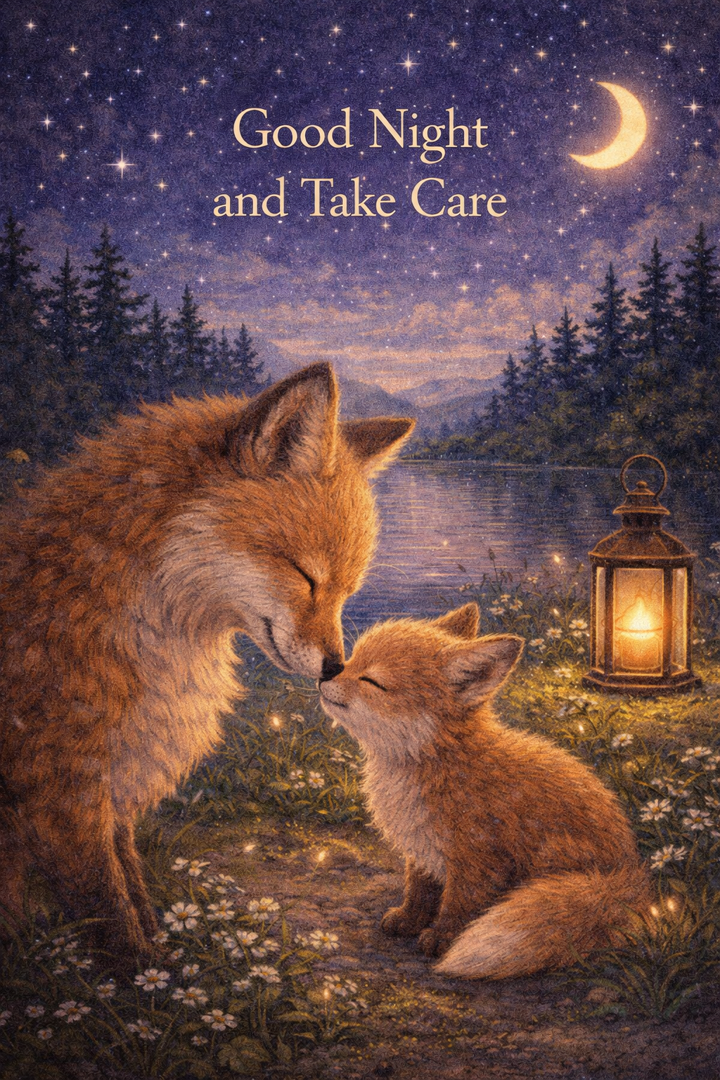 Good Night Take Care – Gentle Good Night Video Message to Share on WhatsApp