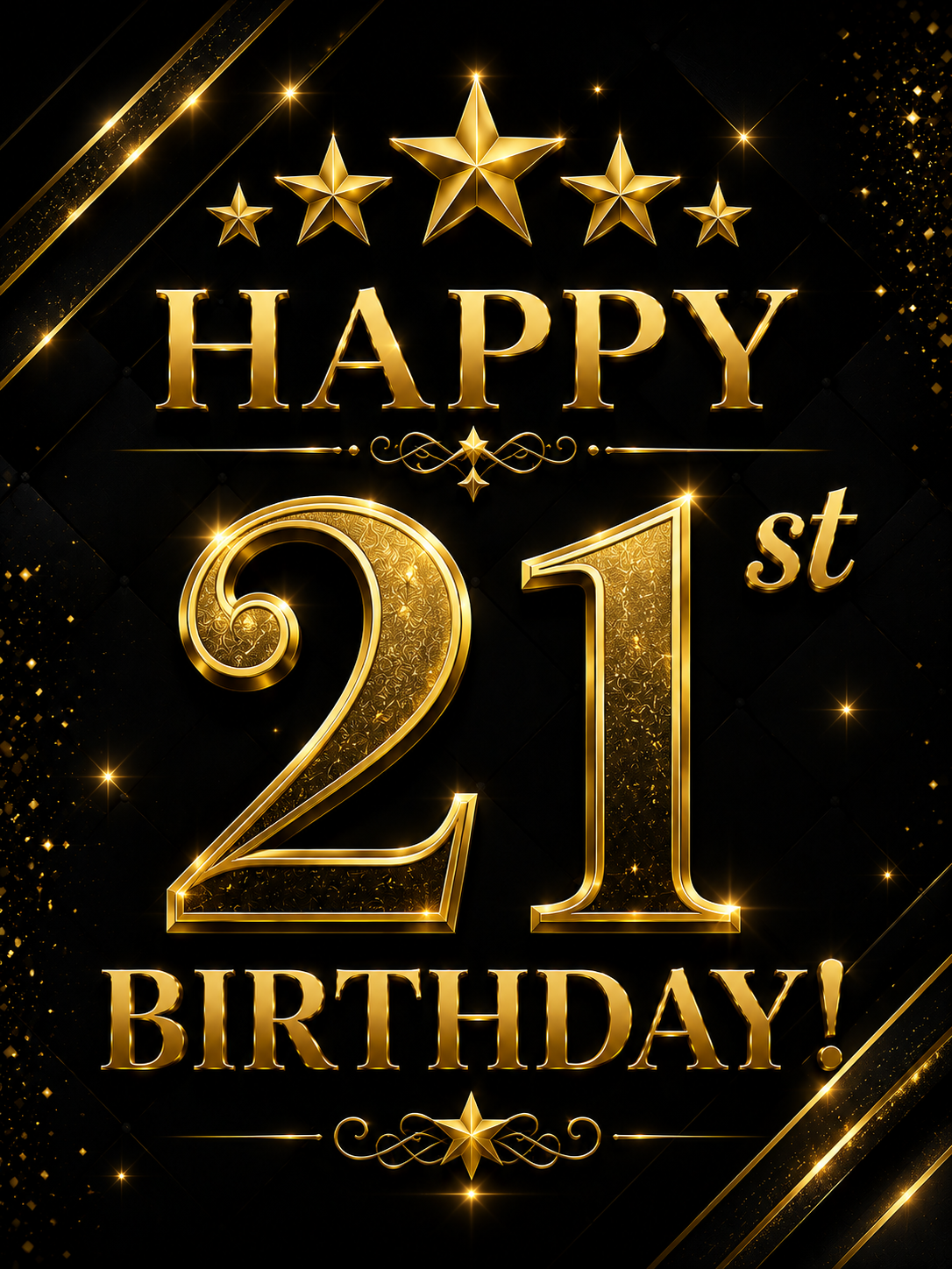 Happy 21st Birthday – Milestone Birthday Video Message for WhatsApp