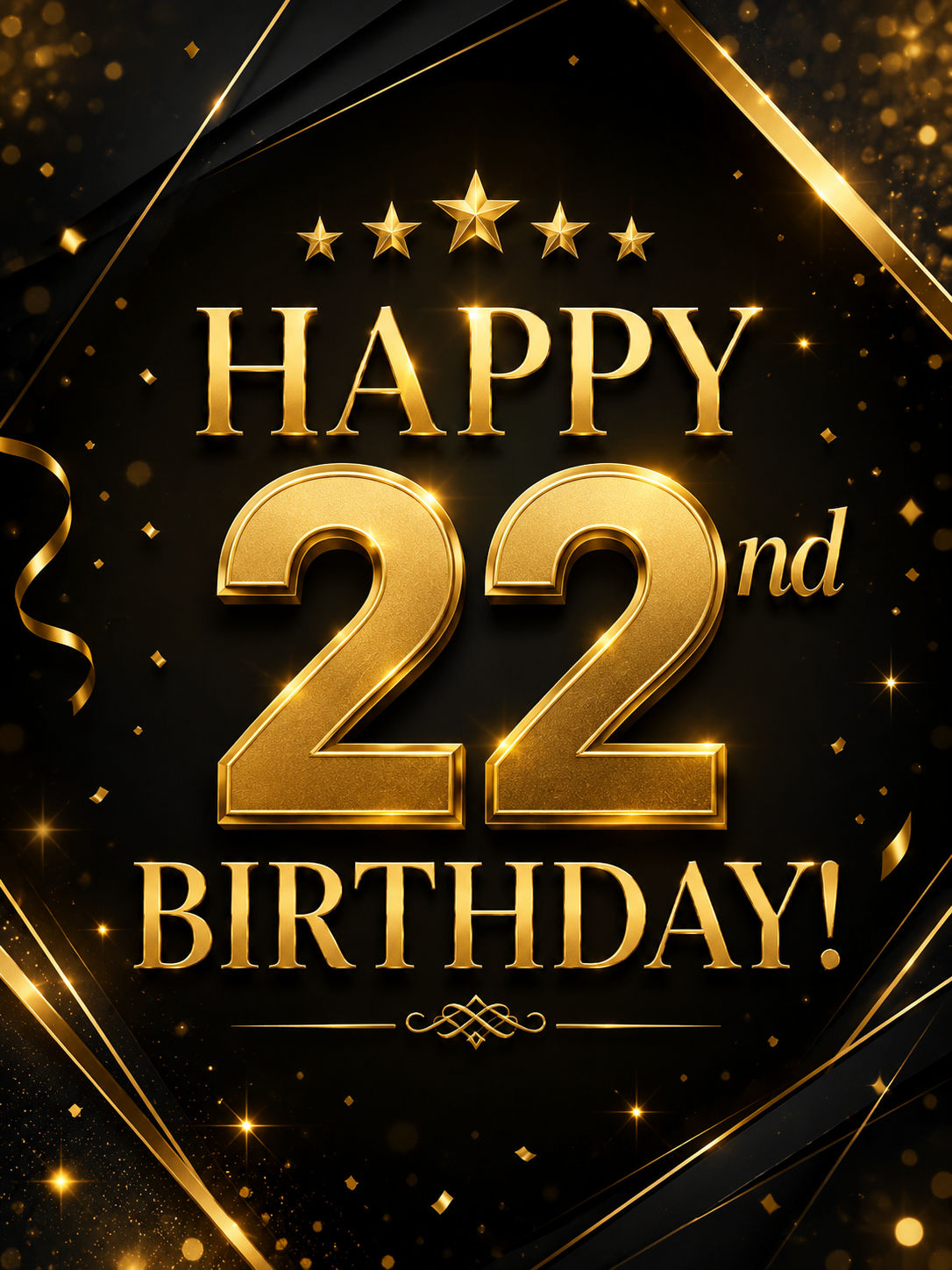 Happy 22nd Birthday – Milestone Birthday Video Message for WhatsApp