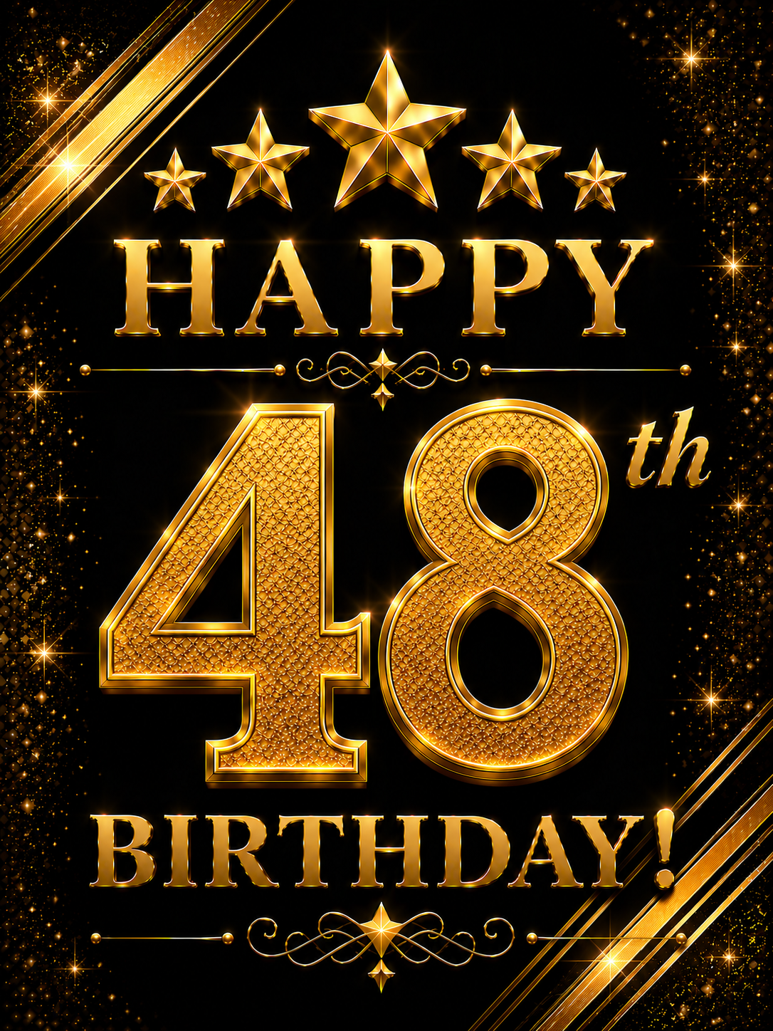 Happy 48th Birthday – Birthday Video Message for WhatsApp