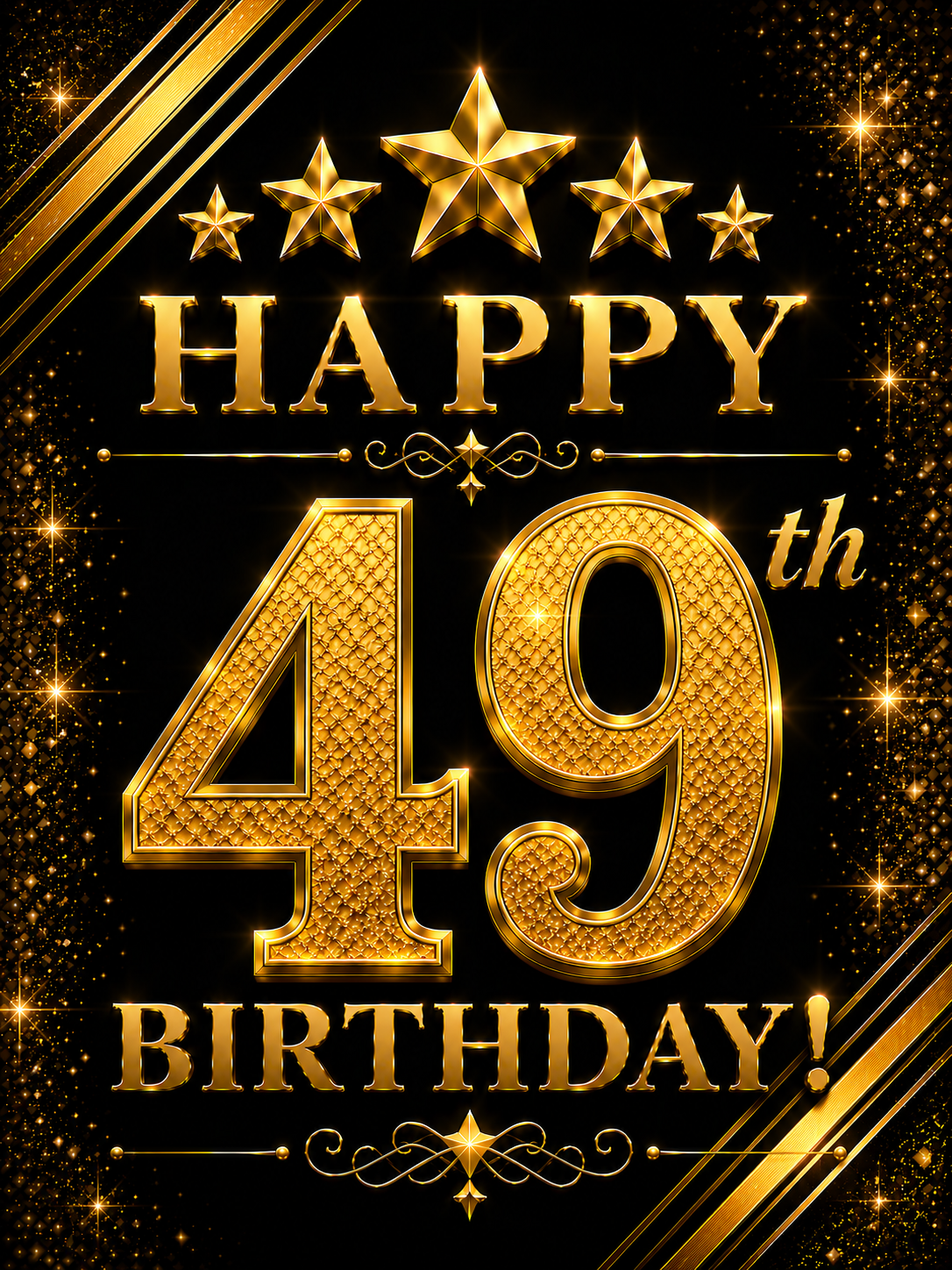 Happy 49th Birthday – Birthday Video Message for WhatsApp