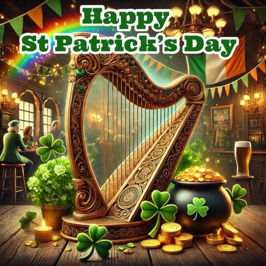 Happy St. Patrick’s Day – Digital Greeting Card & Festive Wishes for WhatsApp & Messenger
