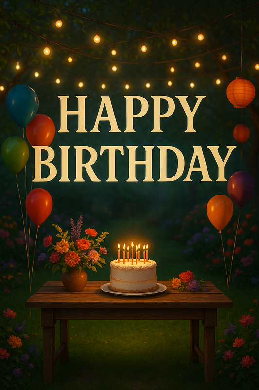 Happy Birthday – Send a Eco-Friendly Video Card Instantly