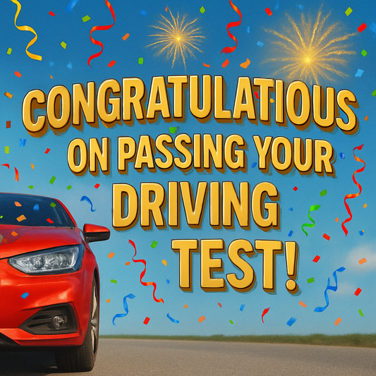 Congratulations on Passing Your Driving Test – Share a Cheerful Video Card Instantly