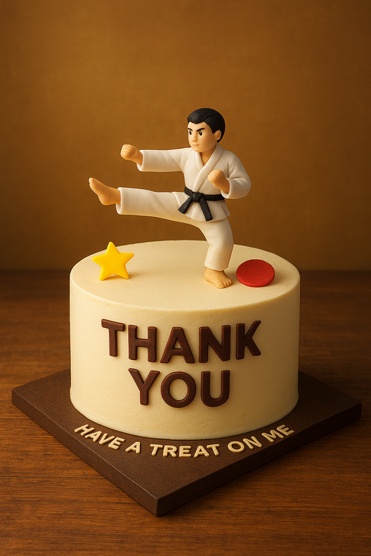 Send a Thank You Video Message to Your Martial Arts Instructor – Have a Treat on Me – Digital Greeting Video for WhatsApp & Messenger