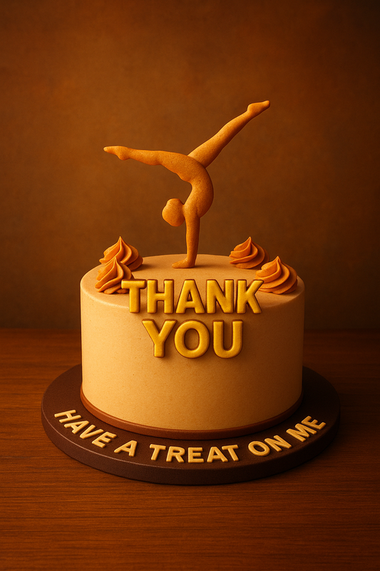 Send a Thank You Video Message to Your Gymnastics Coach – Have a Treat on Me – Digital Greeting Video for WhatsApp & Messenger
