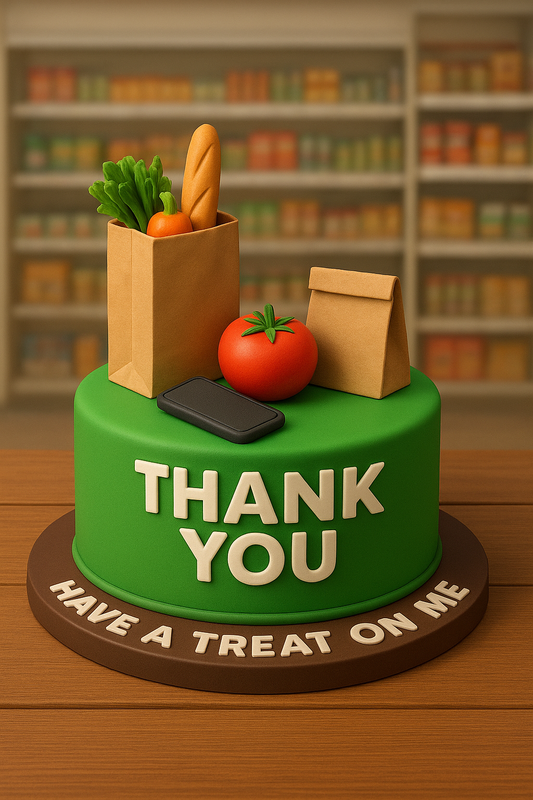 Send a Thank You Video Message to Your Shop Delivery Person – Have a Treat on Me – Digital Greeting Video for WhatsApp & Messenger