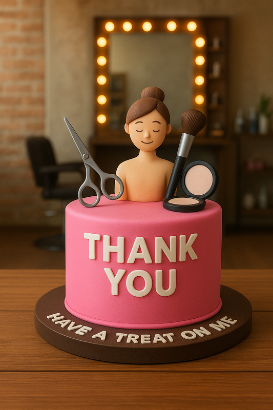 Send a Thank You Video Message to Your Beautician – Have a Treat on Me – Digital Greeting Video for WhatsApp & Messenger