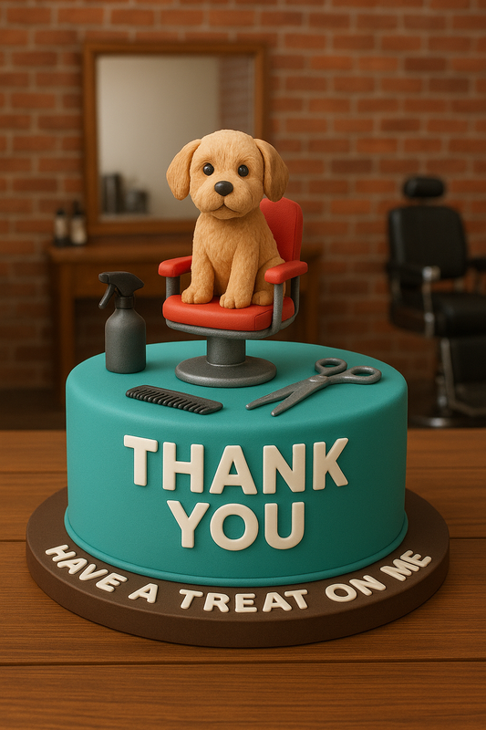 Send a Thank You Video Message to Your Dog Groomer – Have a Treat on Me – Digital Greeting Video for WhatsApp & Messenger