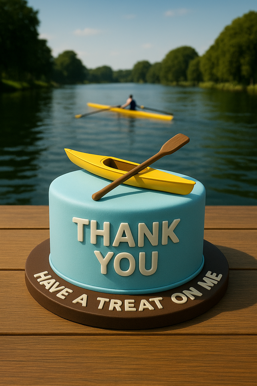 Send a Thank You Video Message to Your Rowing Coach – Have a Treat on Me – Digital Greeting Video for WhatsApp & Messenger