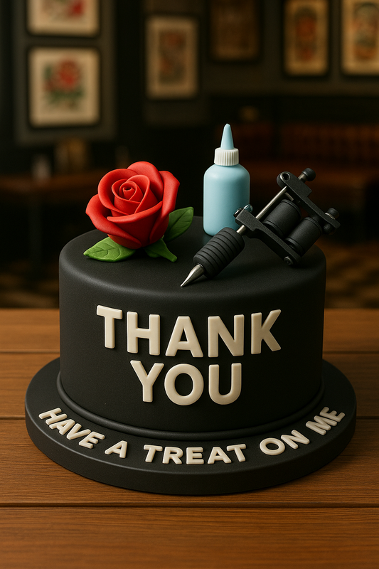 Send a Thank You Video Message to Your Tattoo Artist Have a Treat on Me Digital Greeting Video for WhatsApp & Messenger