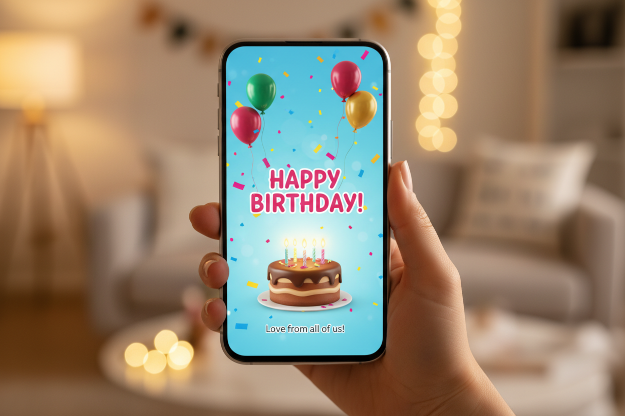 Happy Birthday Anna – Send a Video Message Instantly via WhatsApp