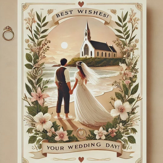 Congratulations on Your Wedding Day – Digital Video Greeting Card for WhatsApp & Messenger
