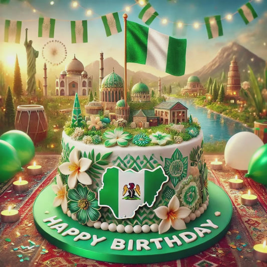 Nigeria Happy Birthday to a True Patriot – Digital Video Greeting Card for WhatsApp & Messenger