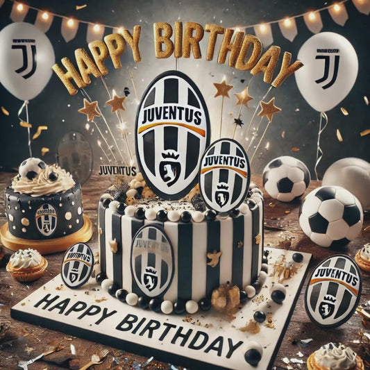 Football Happy Birthday Juventus Fan Video Card
