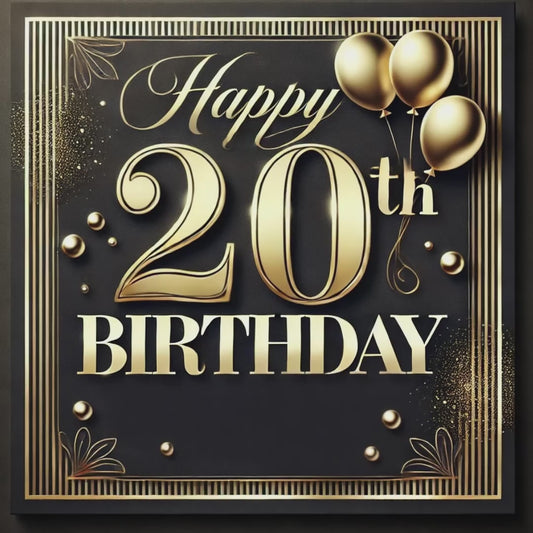 Happy 20th Birthday video message