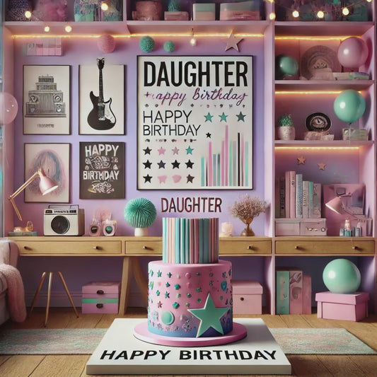 Happy Birthday to a Special Daughter – Digital Video Greeting Card for WhatsApp & Messenger