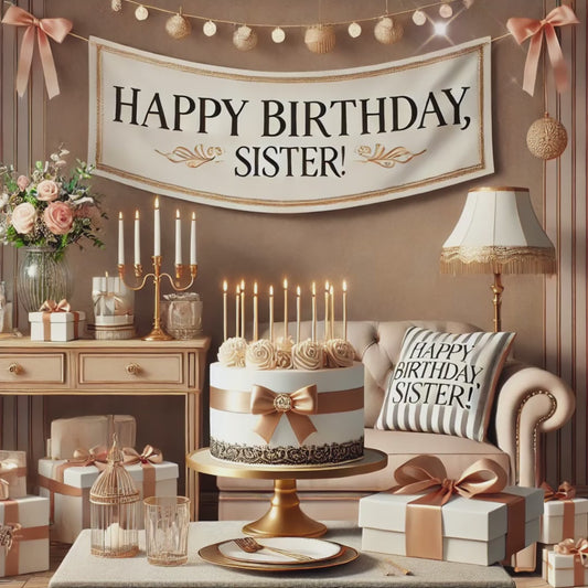 Happy Birthday to the Best Sister – Digital Video Greeting Card for WhatsApp & Messenger