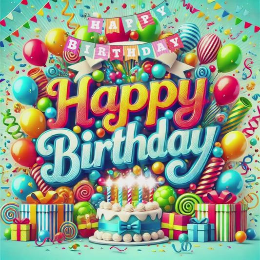 Happy Birthday Video celebrations message