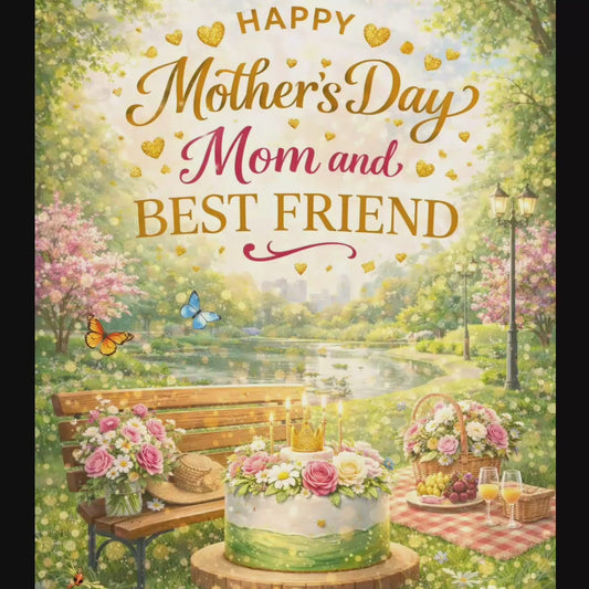 Happy Mother’s Day Mom and Best Friend – Send a Video Message via WhatsApp