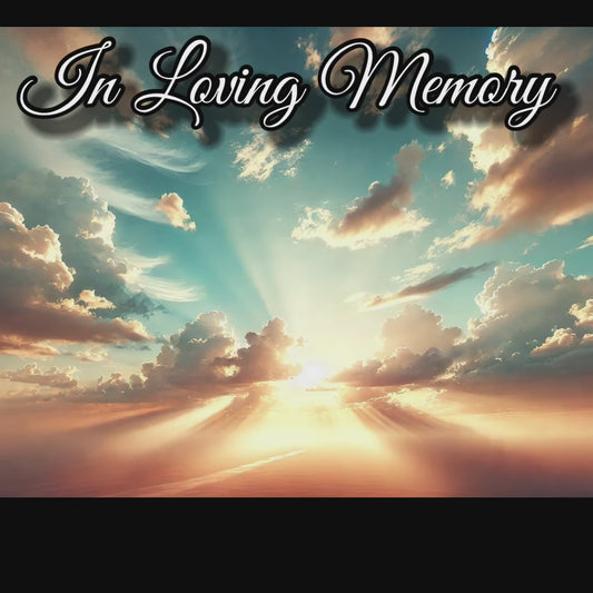 In Loving Memory Card | A Heartfelt Tribute to Cherish and Remember